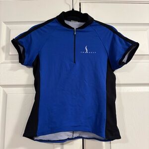 Shebeest Royal Blue and Black Women's Cycling Jersey